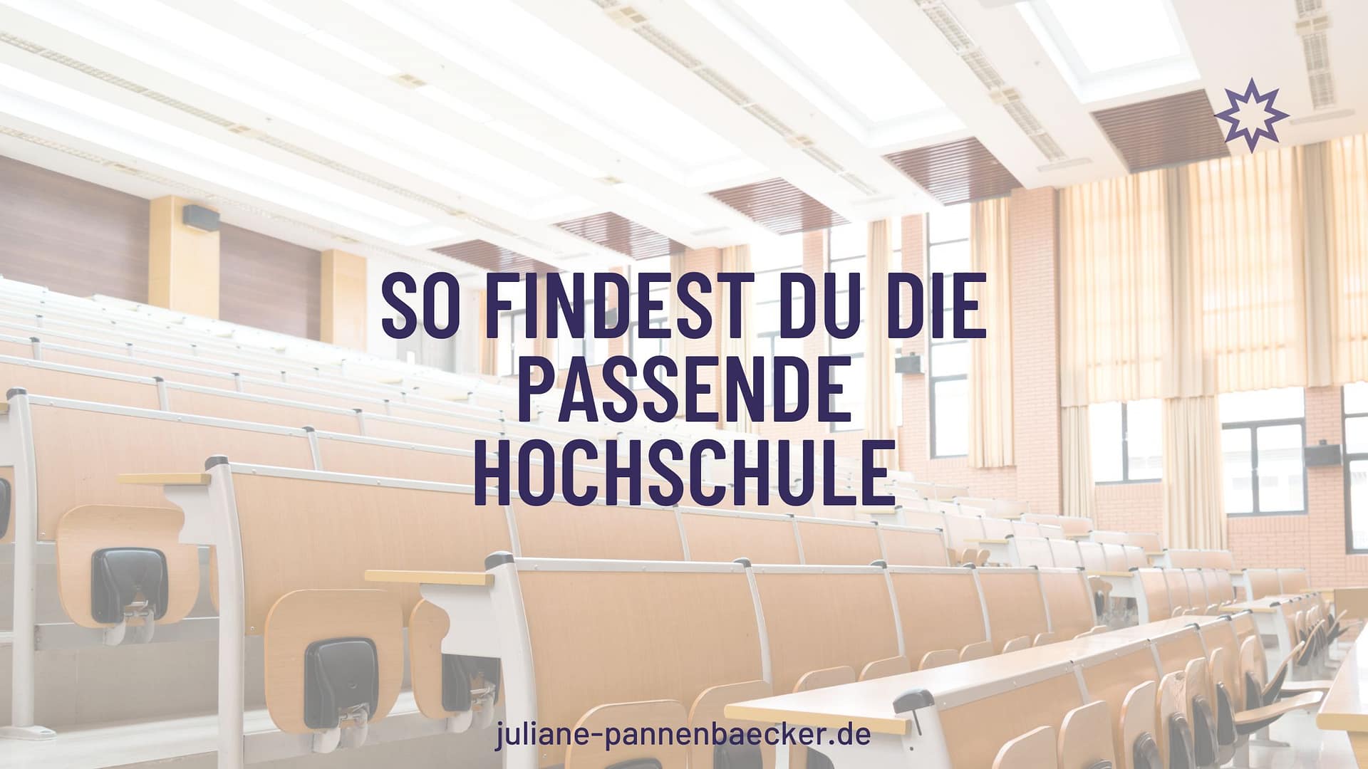 Passende Hochschule finden Tipps