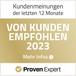 Von Kunden empfohlene Auszeichnung 2023 für exzellente Unterstützung bei Stressbewältigung, Karriere-Coaching und beruflicher Neuorientierung